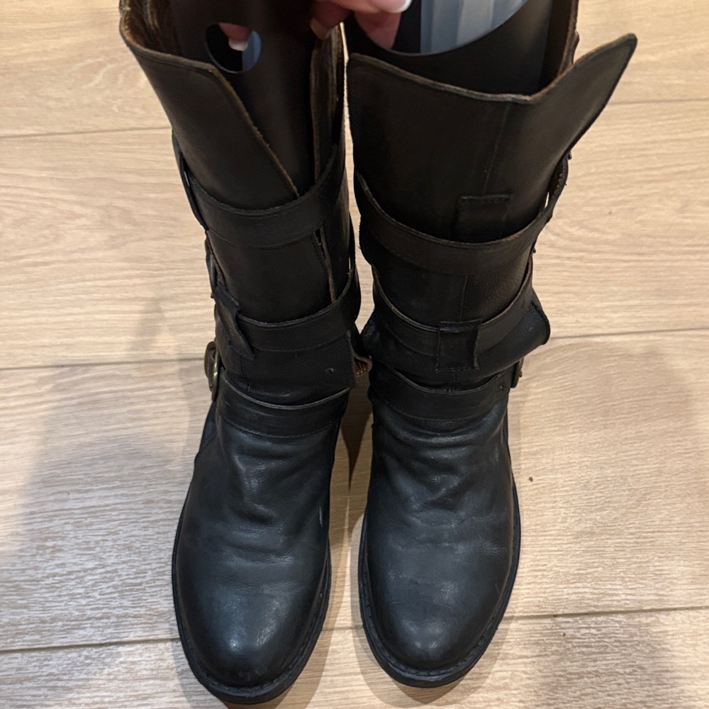 Fiorentini + Baker Black Combat Boots - Picture 4 of 7